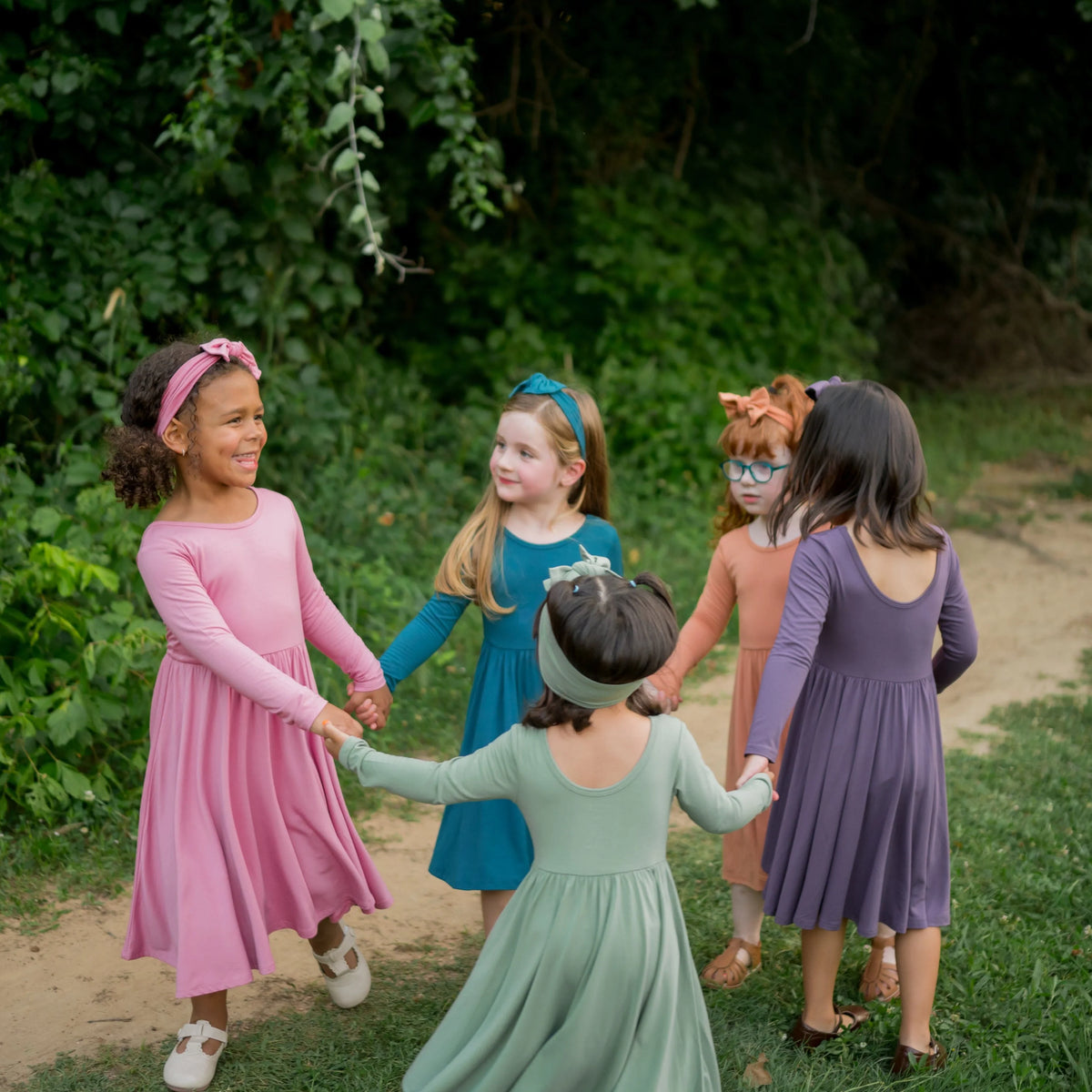 Long Sleeve Twirl Dress