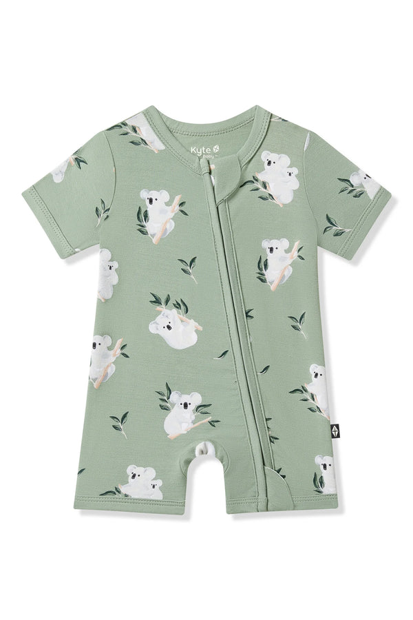 Zipper Shortall Romper