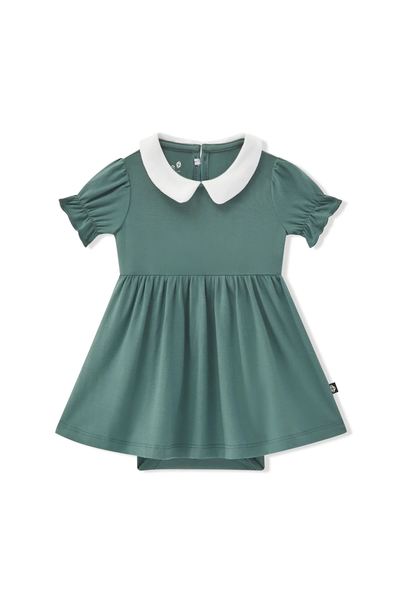 Peter Pan Collar Bodysuit Dress Secondary image