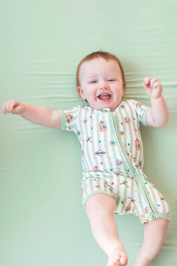 Zipper Shortall Romper