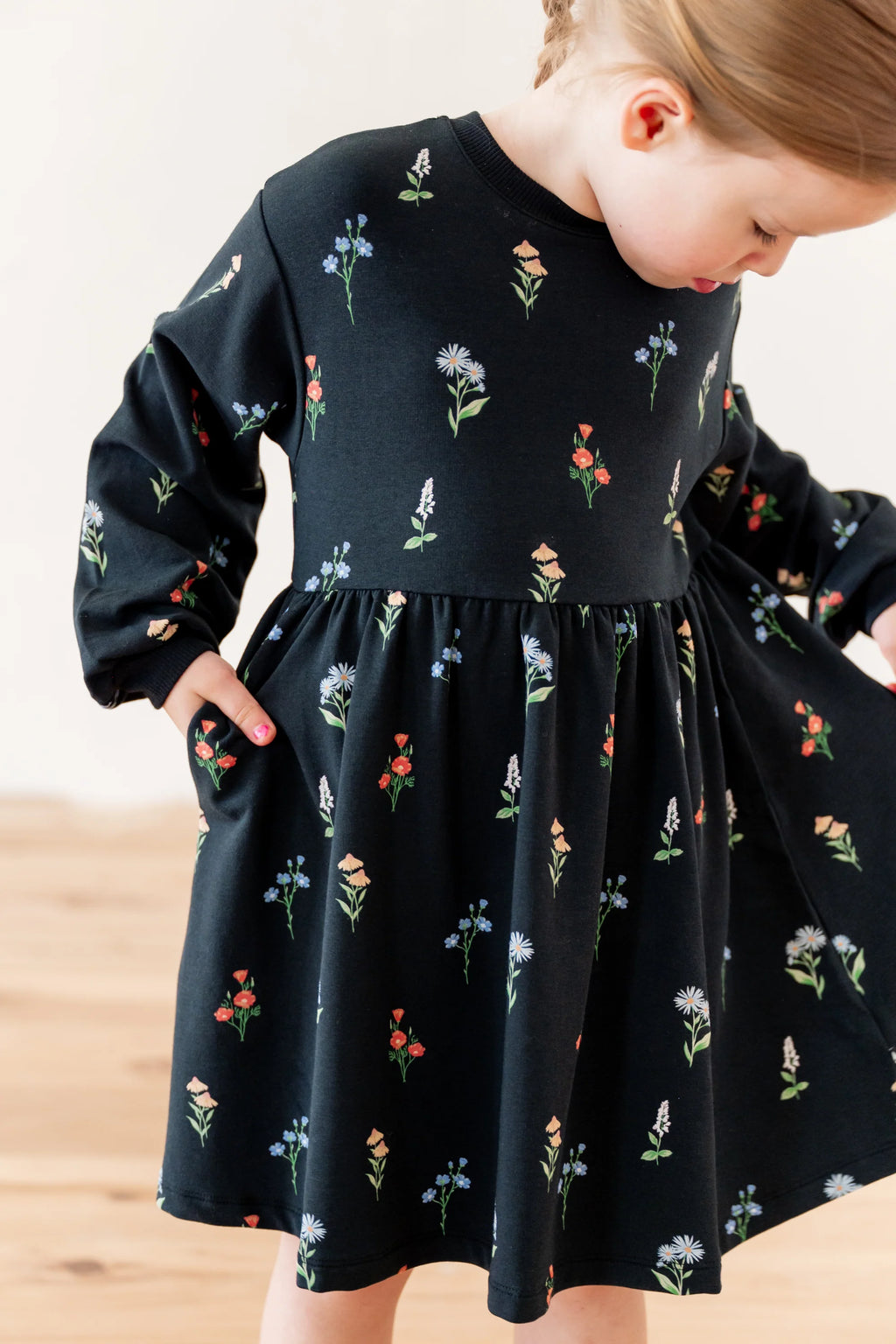Long Sleeve Skater Dress