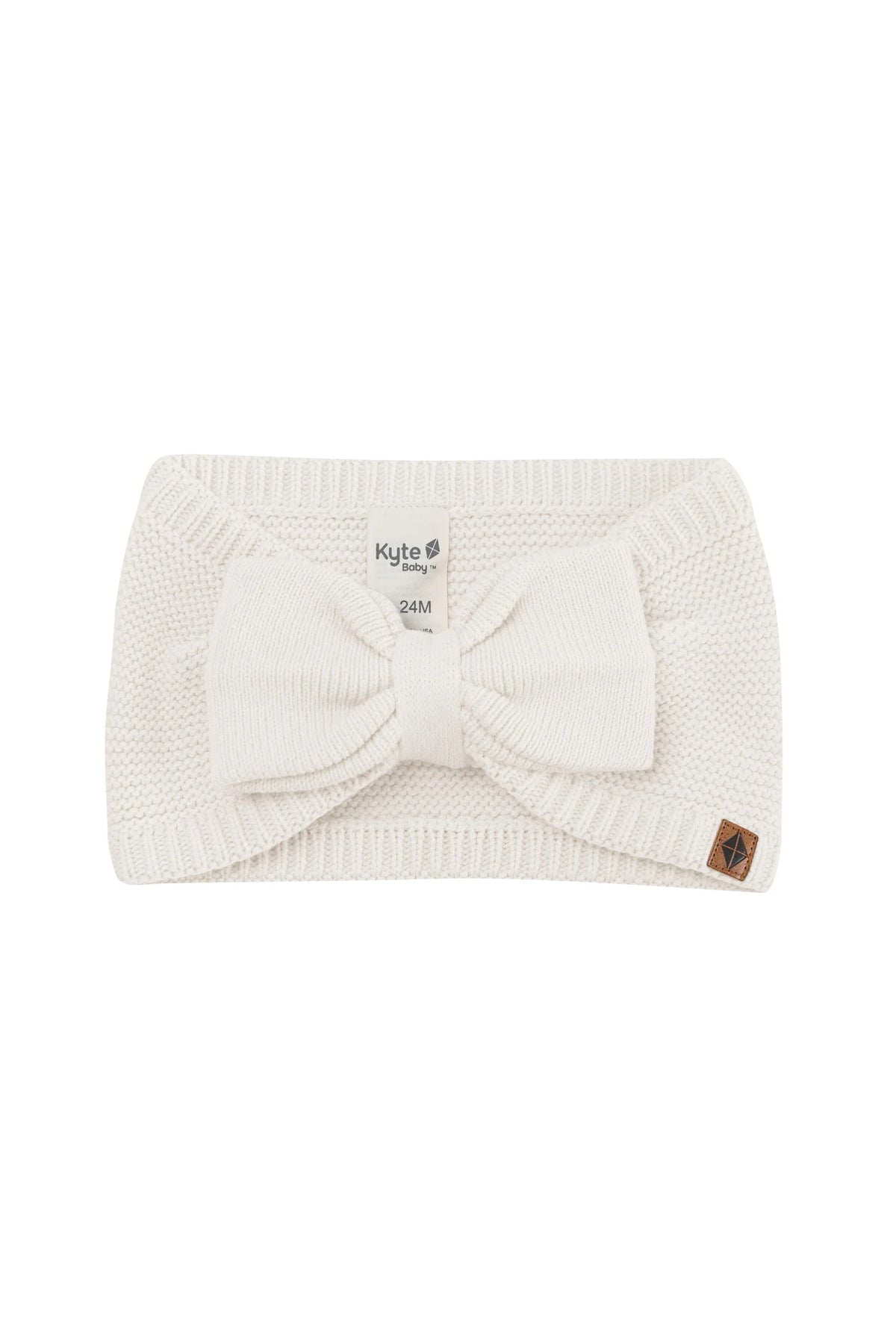 Chunky Knit Bow Headband