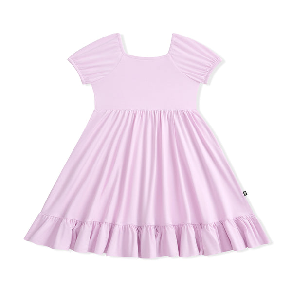 Puff Sleeve Twirl Dress