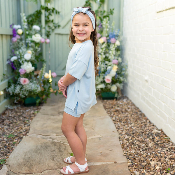 Toddler Biker Short Set