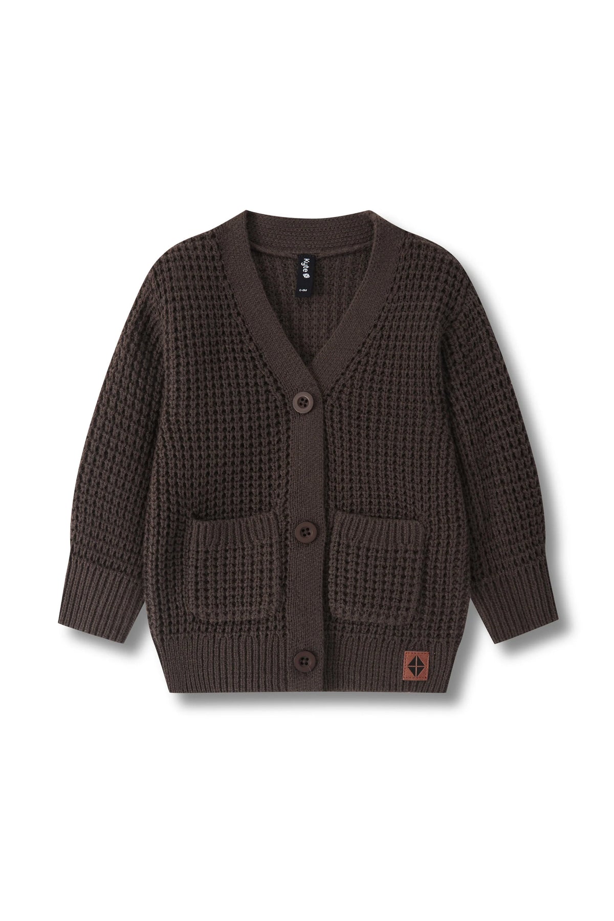 Chunky Knit Waffle Cardigan Main image