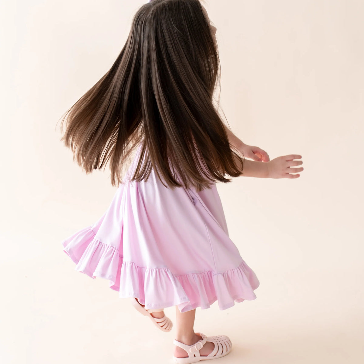 Puff Sleeve Twirl Dress