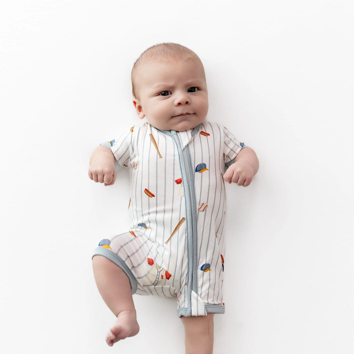 Zipper Shortall Romper