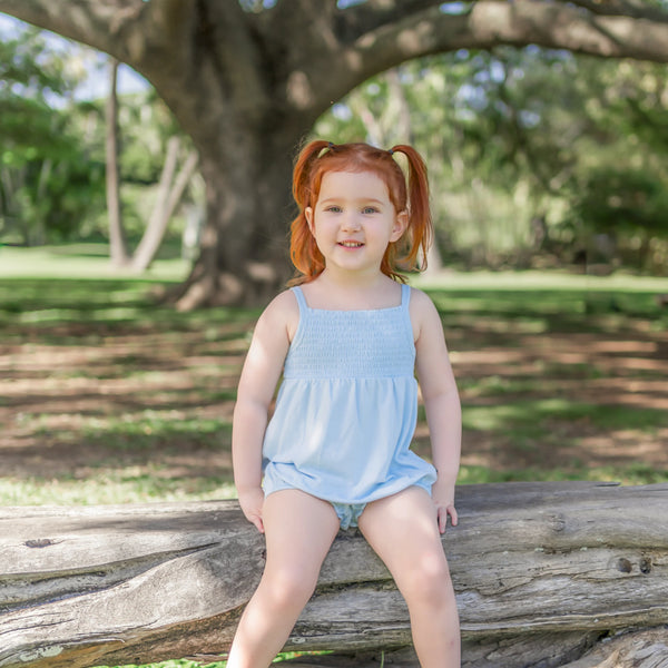 Smocked Bubble Romper