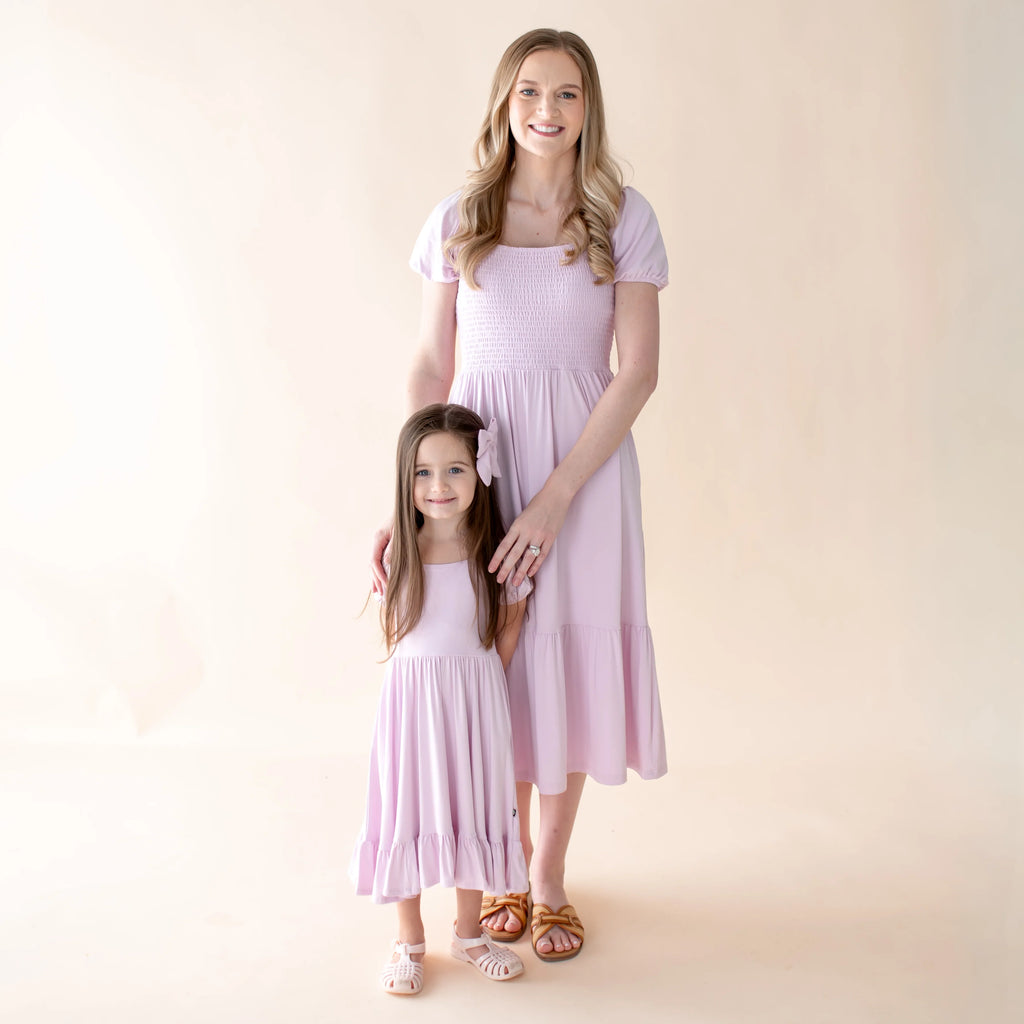 Puff Sleeve Twirl Dress