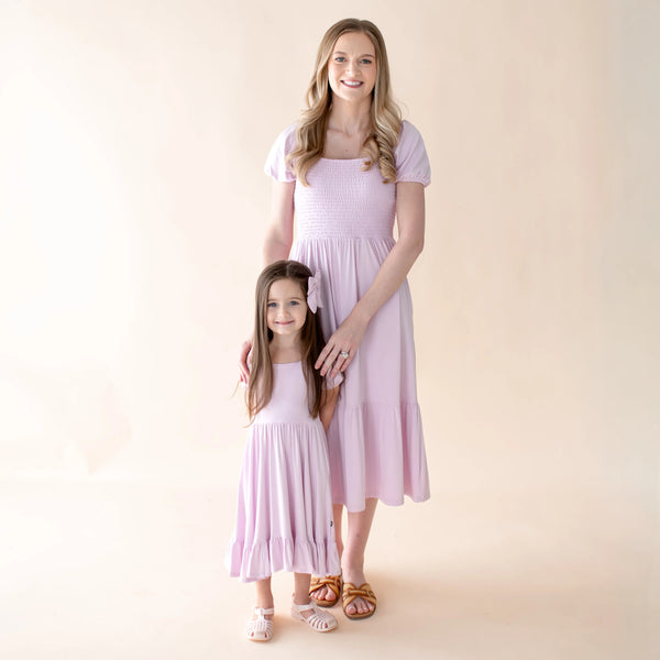 Puff Sleeve Twirl Dress