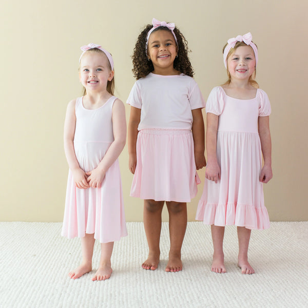 Puff Sleeve Twirl Dress
