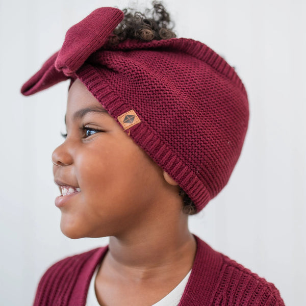 Chunky Knit Bow Headband