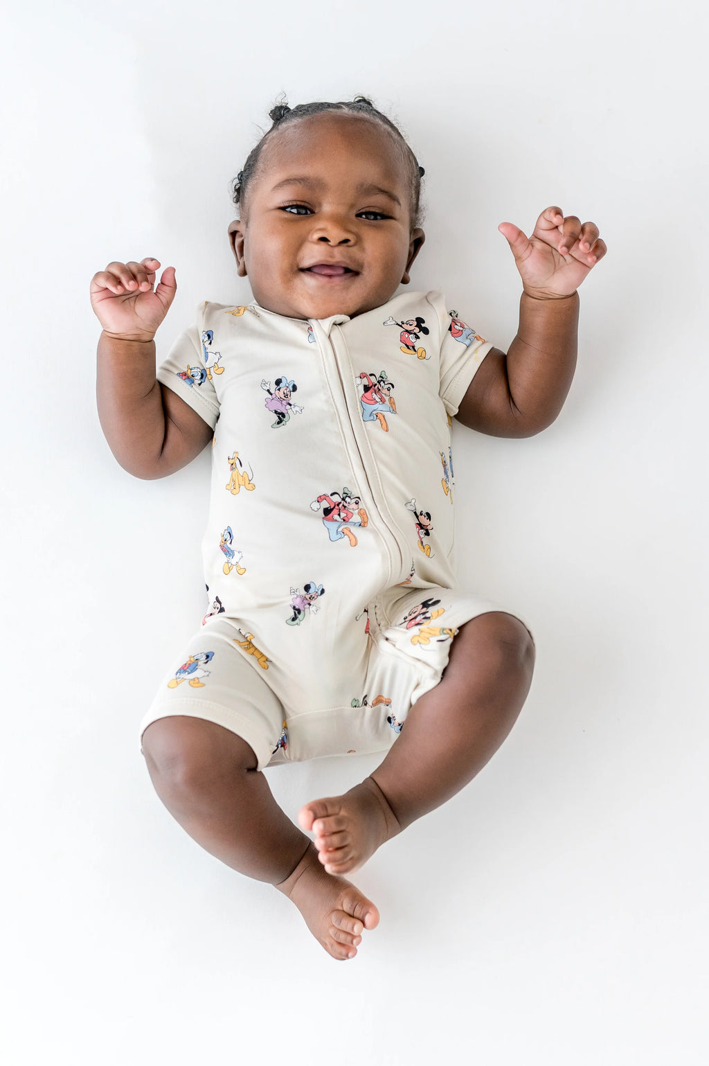 Zipper Shortall Romper