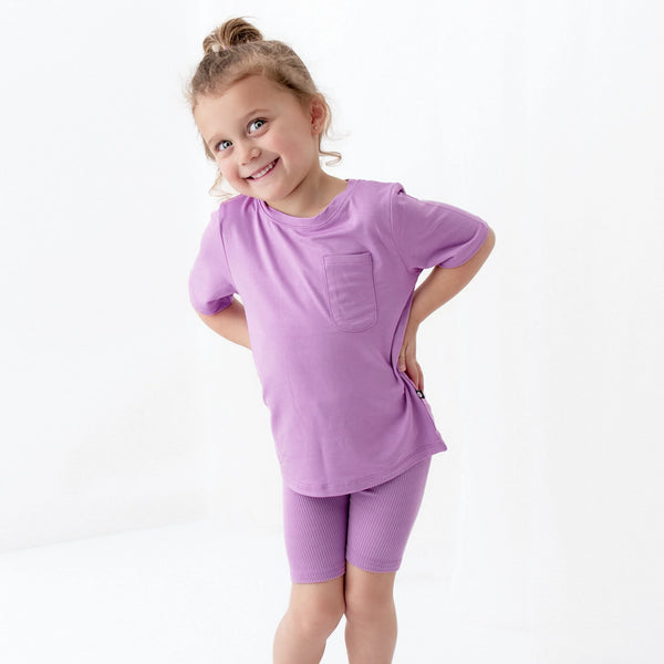 Ribbed Toddler Biker Shorts