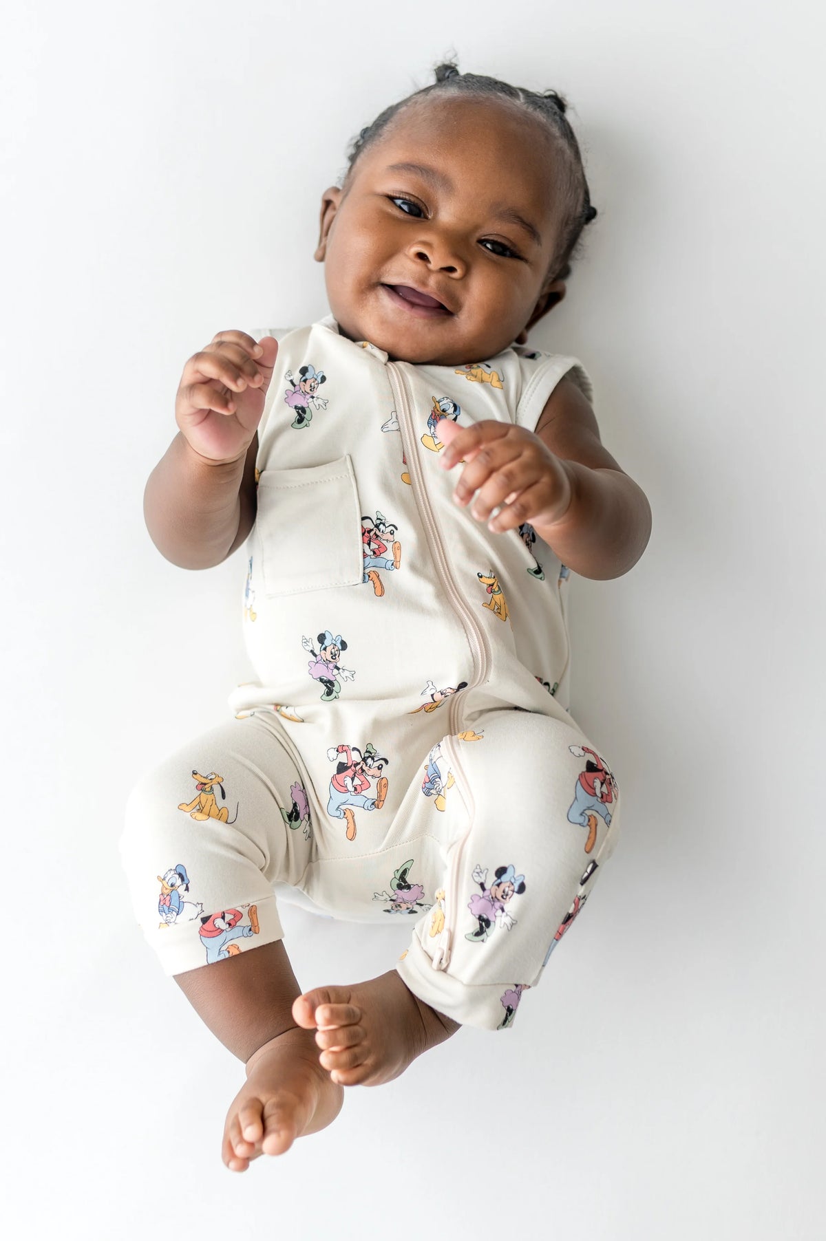 Zippered Sleeveless Romper Main image
