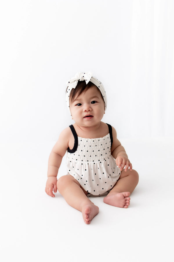 Smocked Bubble Romper