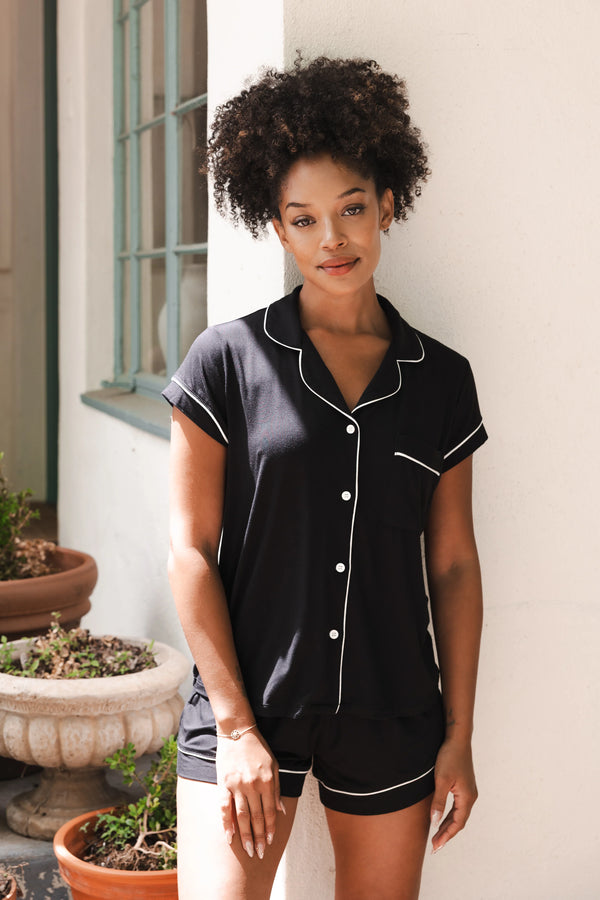 Women’s Short Sleeve Pajama Set