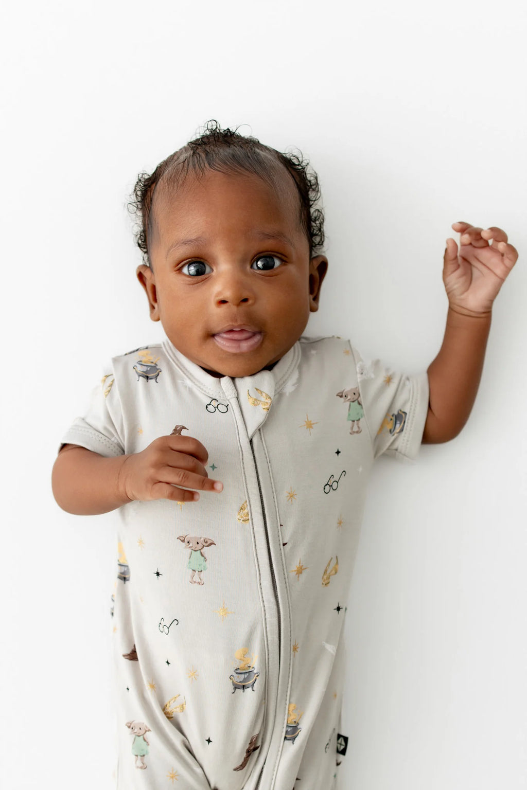 Zipper Shortall Romper