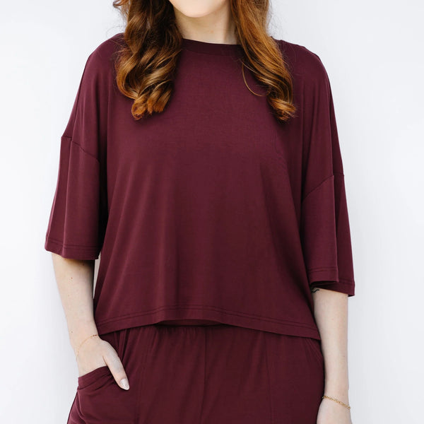 Women's Short Sleeve Boxy Tee