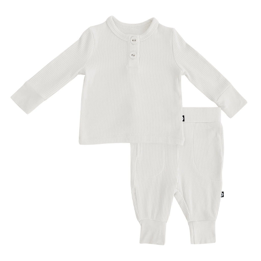 Ribbed Infant Henley Set