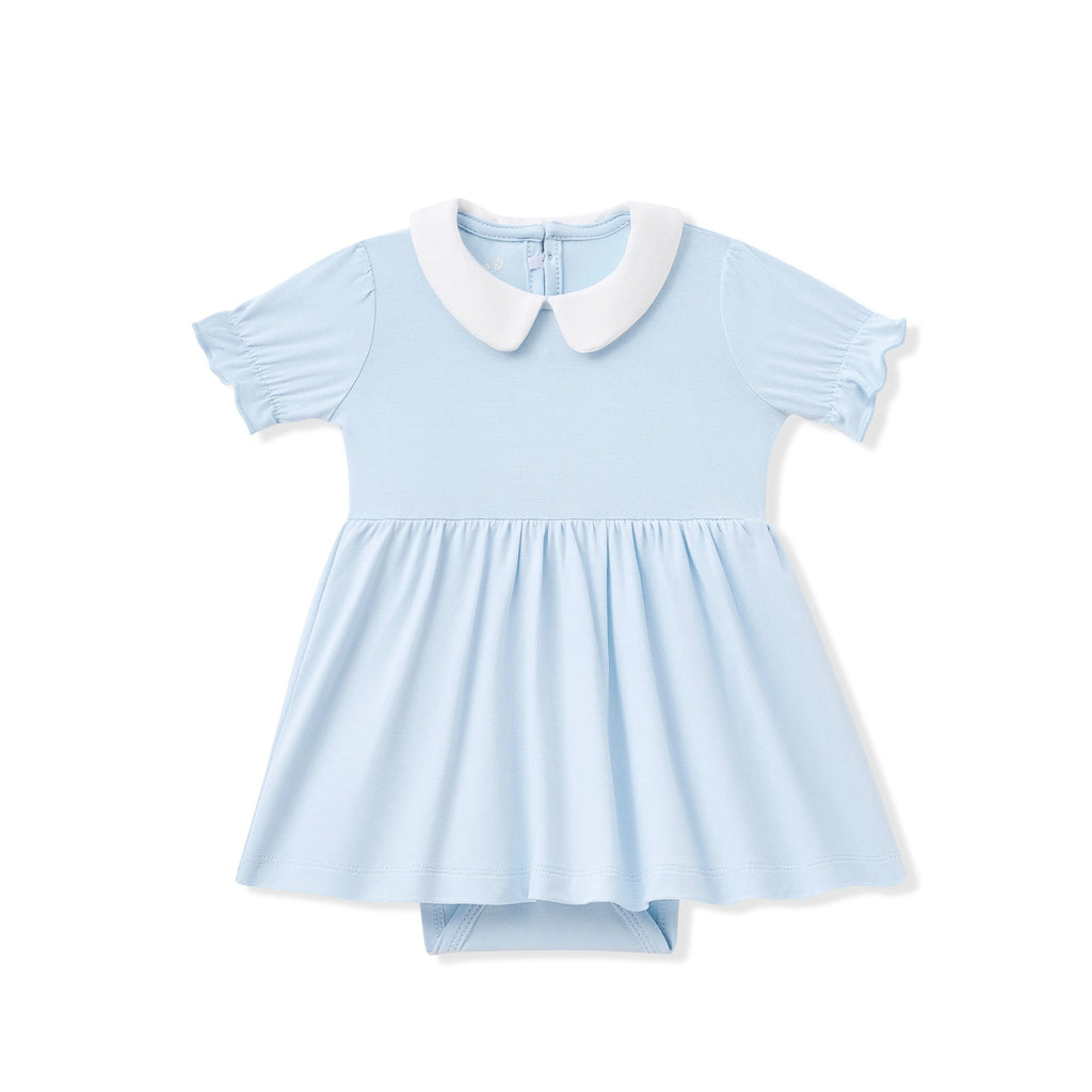 Peter Pan Collar Bodysuit Dress