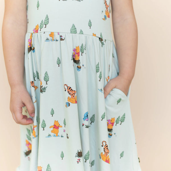Puff Sleeve Twirl Dress