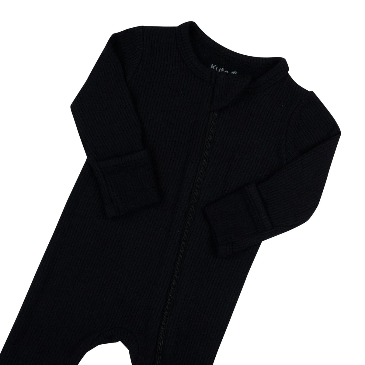 Ribbed Zipper Footie