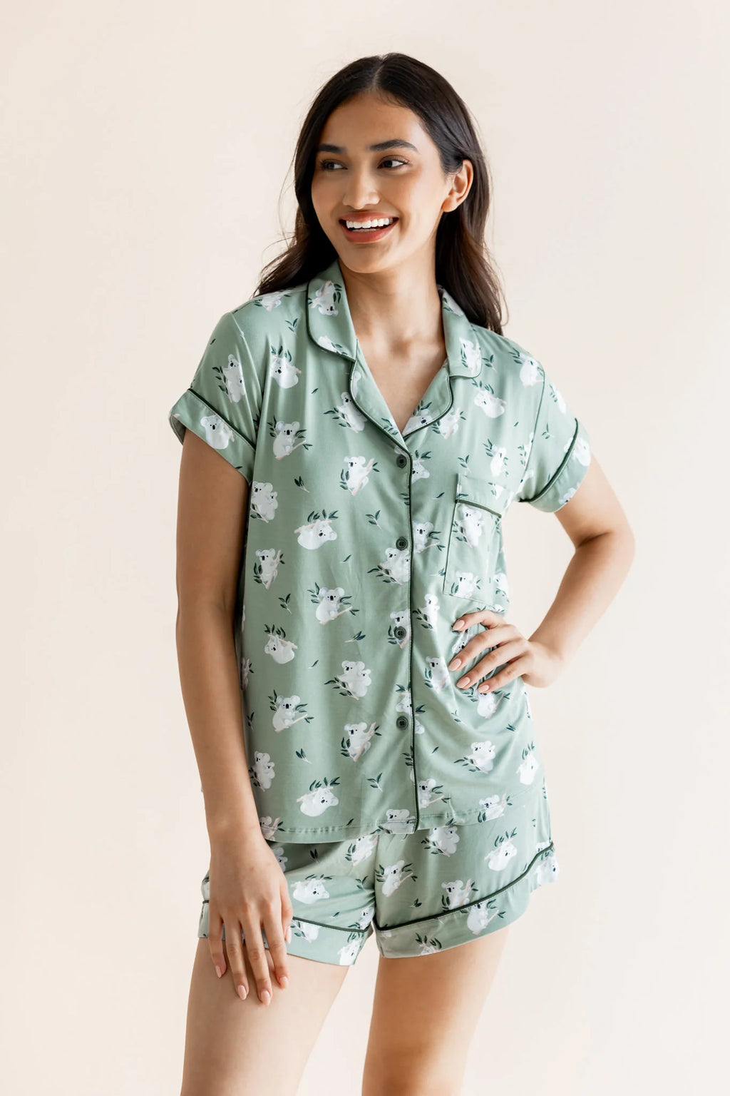 Women's Short Sleeve Pajama Set