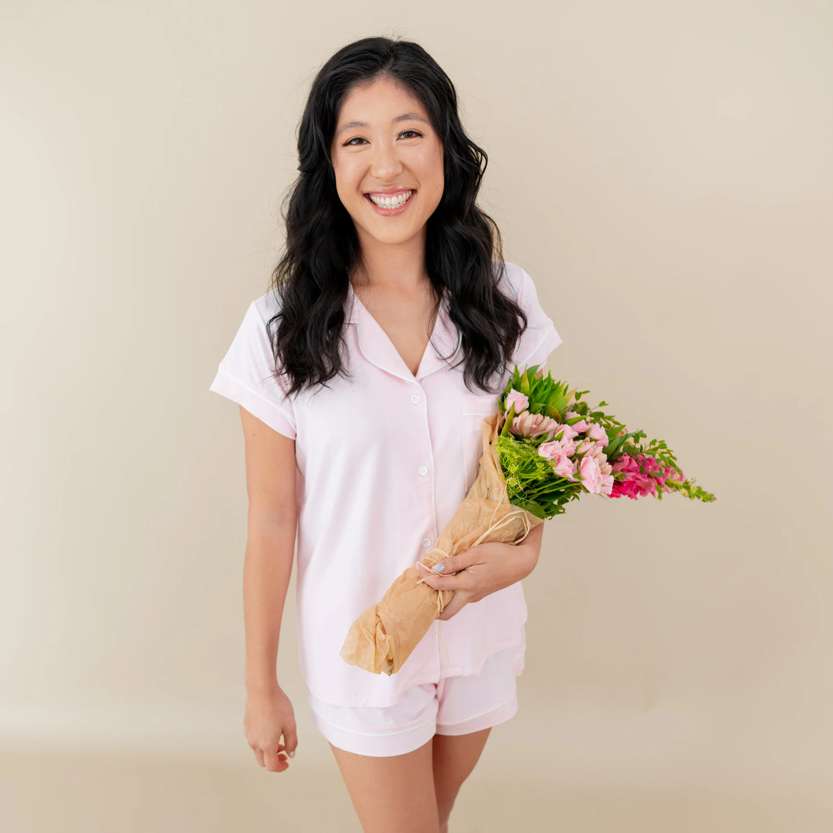 Women’s Short Sleeve Pajama Set