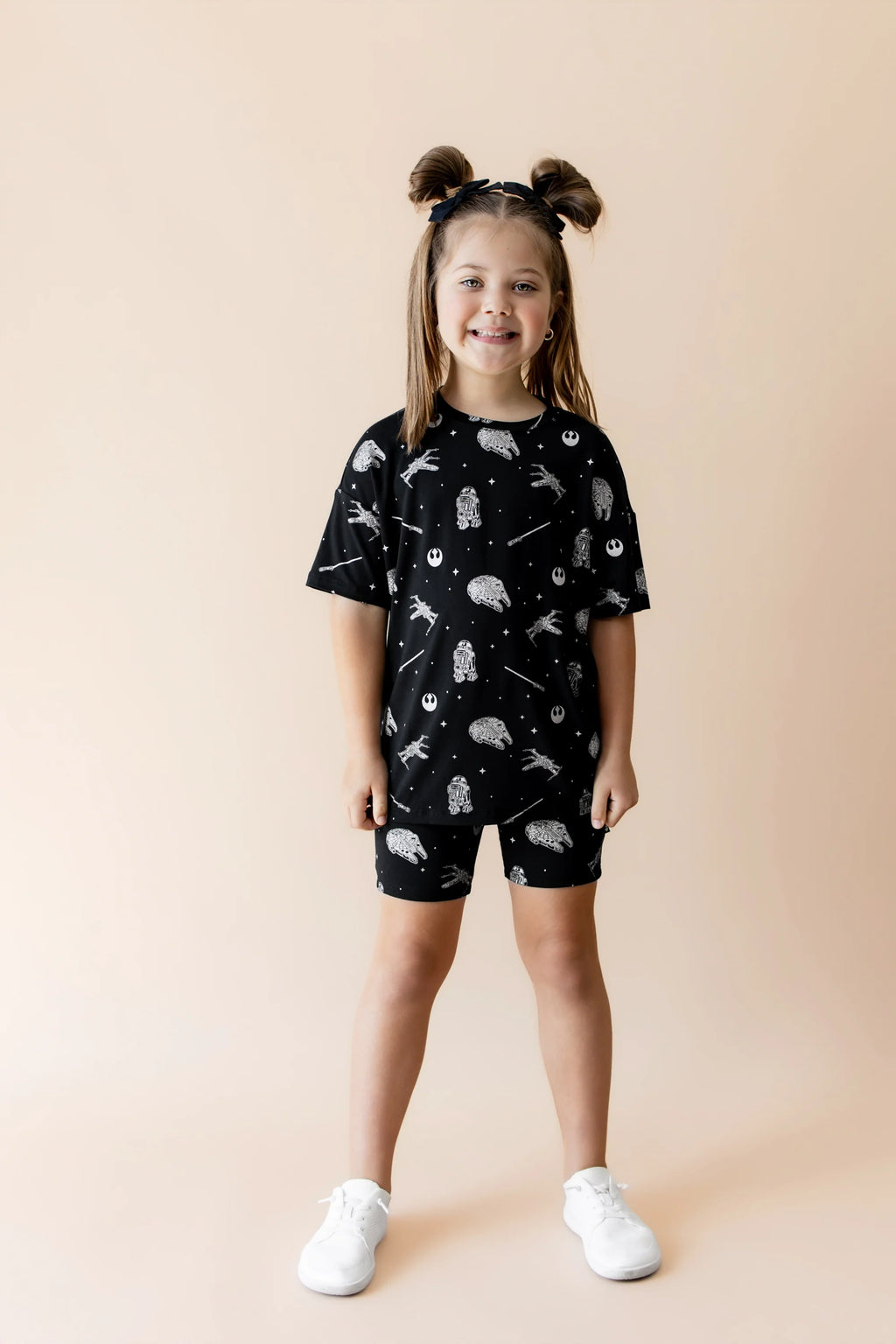 Toddler Biker Short Set