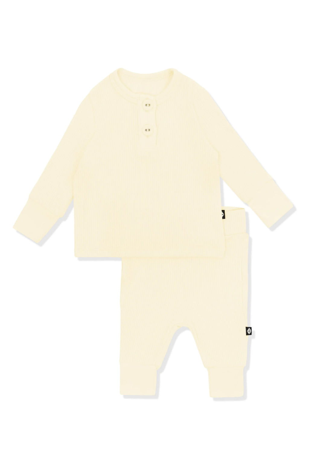 Ribbed Infant Henley Set