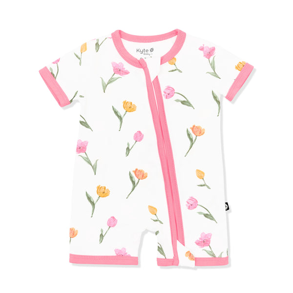 Zipper Shortall Romper
