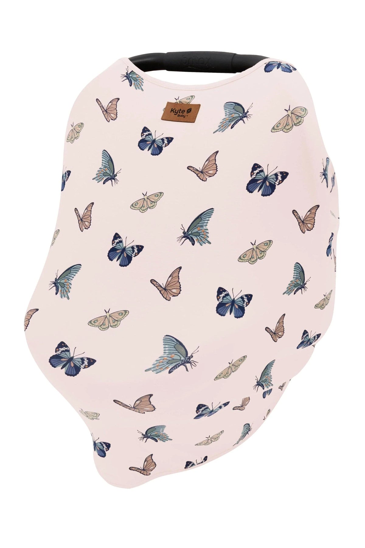 Car Seat Cover in Blush Butterfly Main image