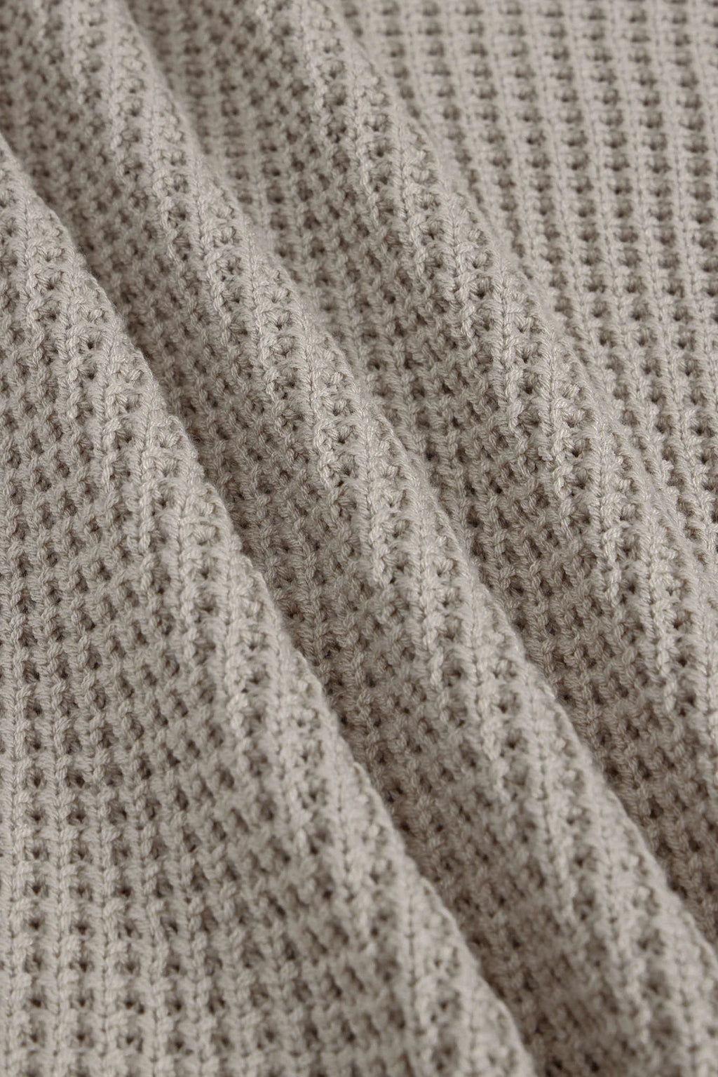 Chunky Knit Women's Waffle Cardigan