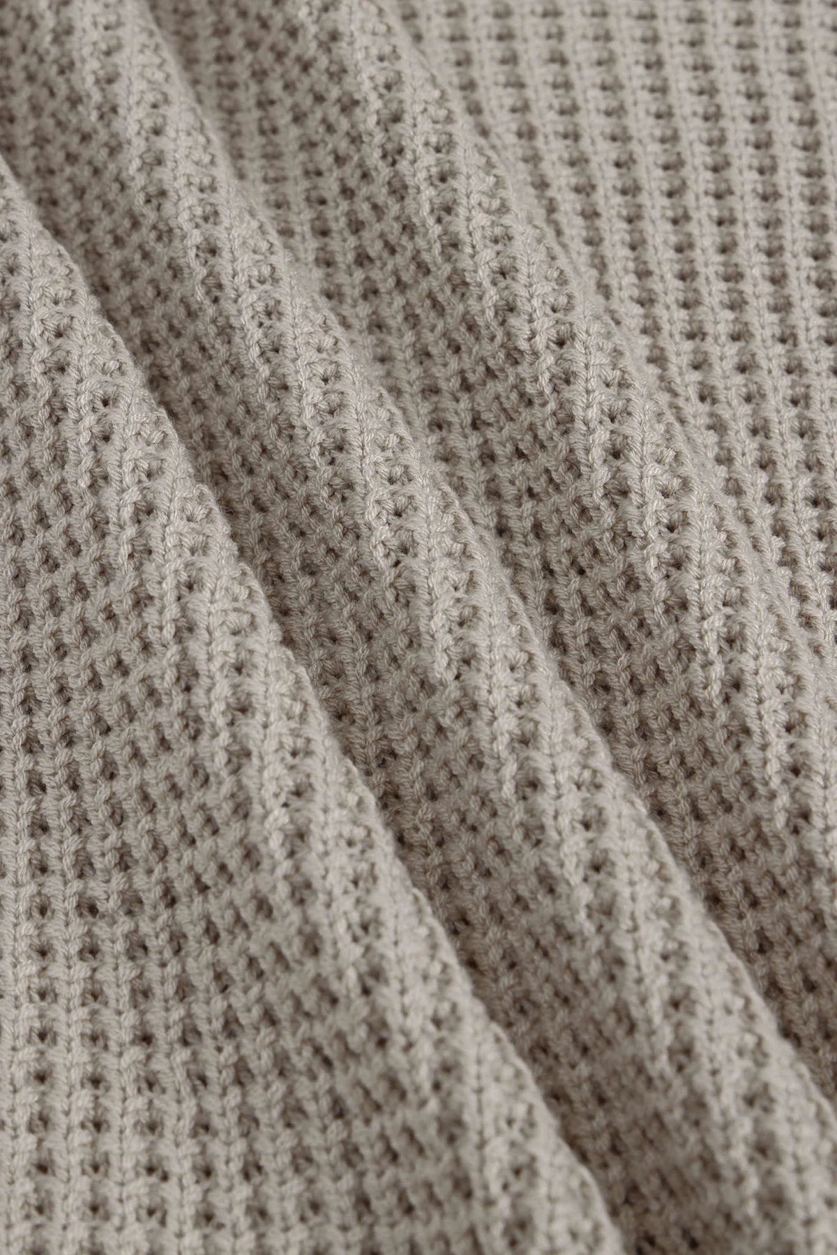 Chunky Knit Women's Waffle Cardigan