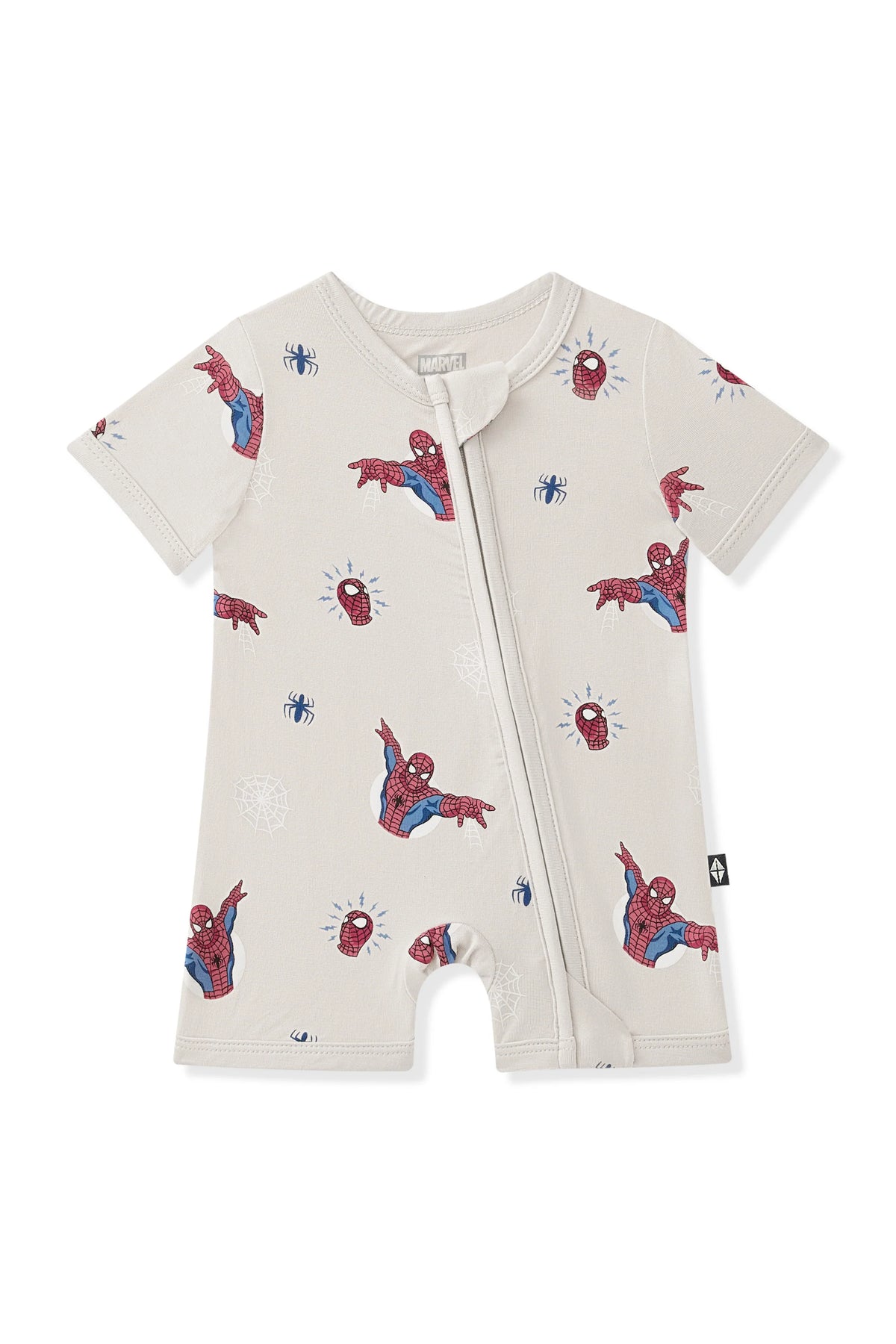 Zipper Shortall Romper