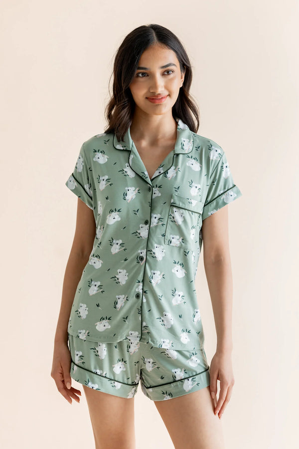 Women's Short Sleeve Pajama Set