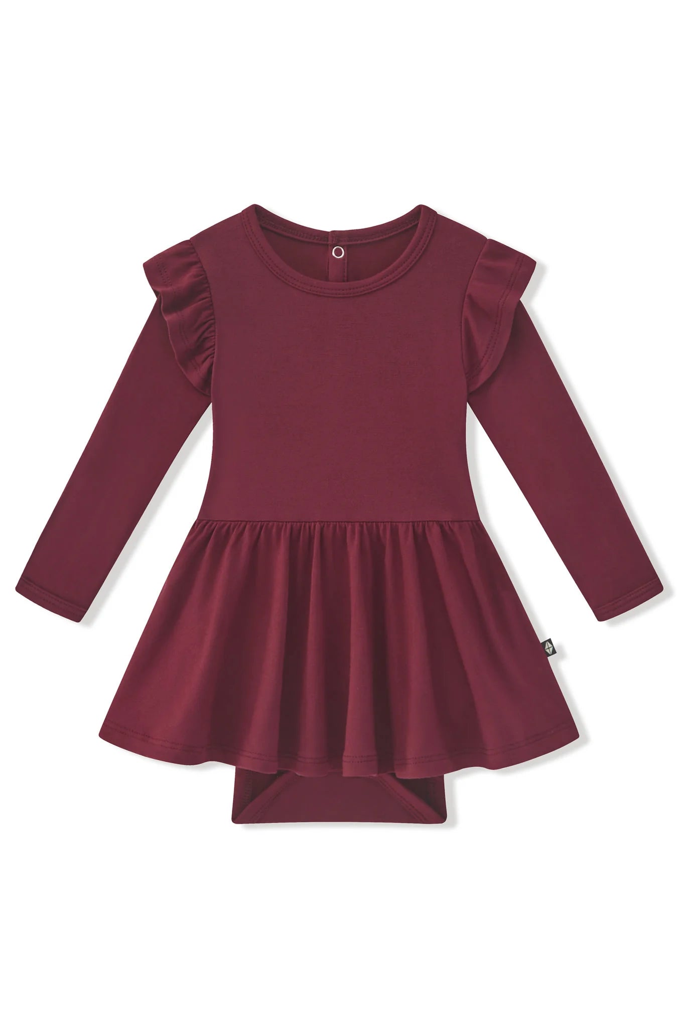 Long Sleeve Twirl Bodysuit Dress Secondary image
