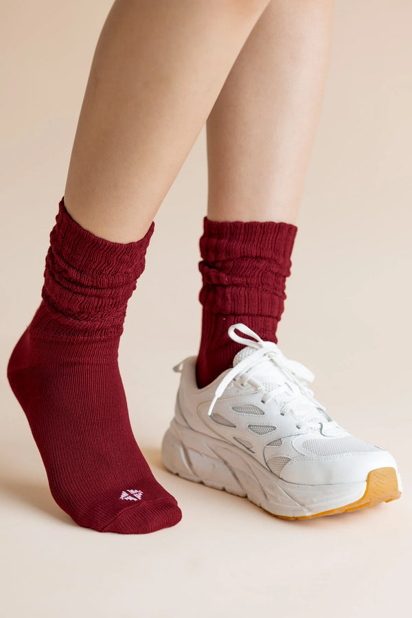 Adult Scrunch Socks