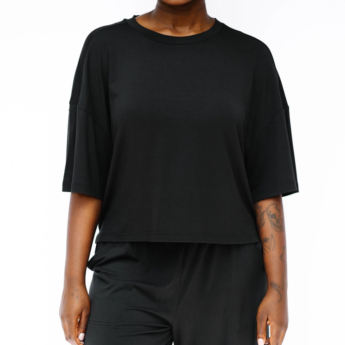Women's Short Sleeve Boxy Tee