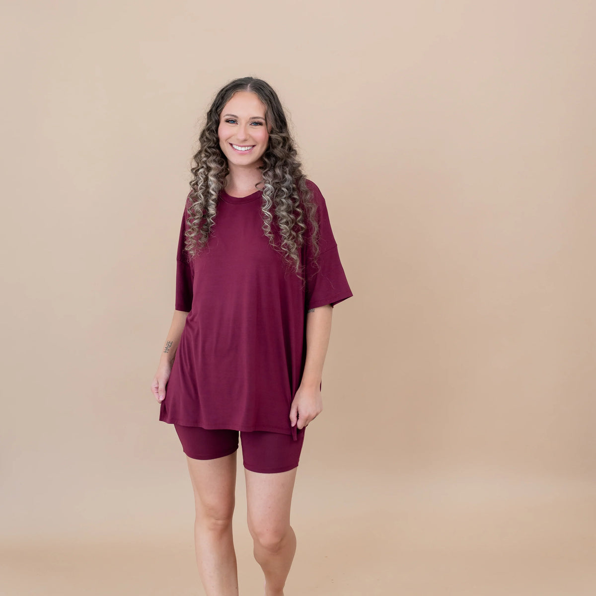 Women’s Biker Short Set