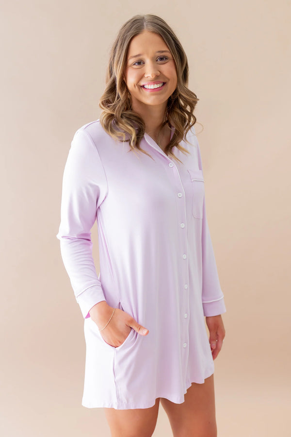 Long Sleeve Women’s Nightshirt