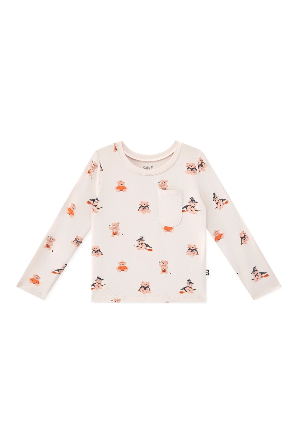 Long Sleeve Toddler Crew Neck Tee