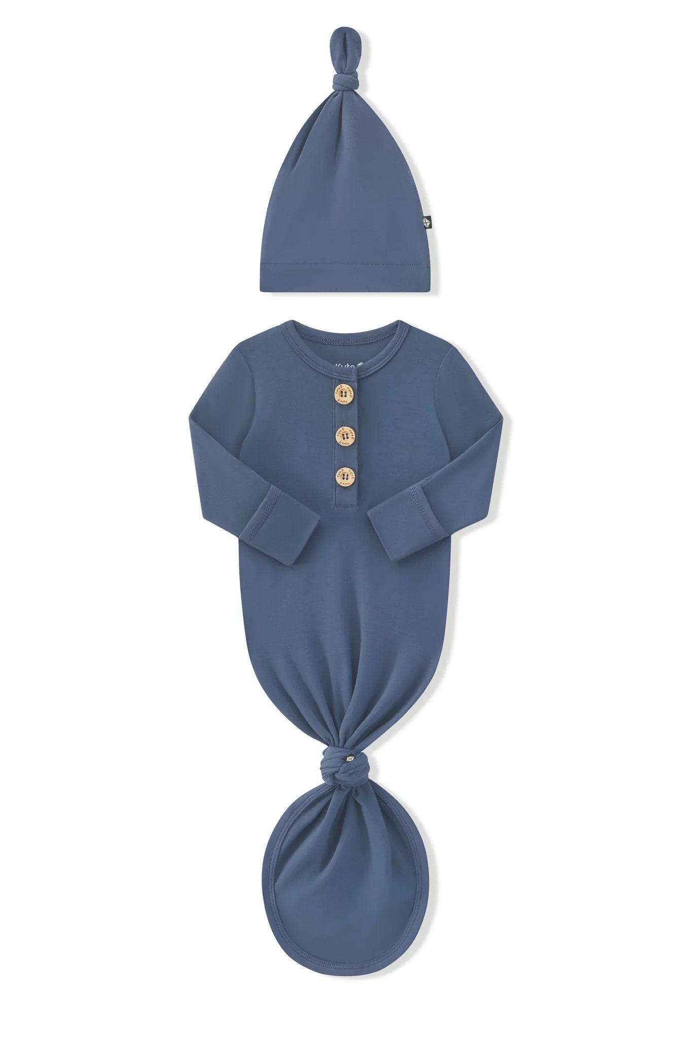 Knotted Day Gown with Hat Set Secondary image