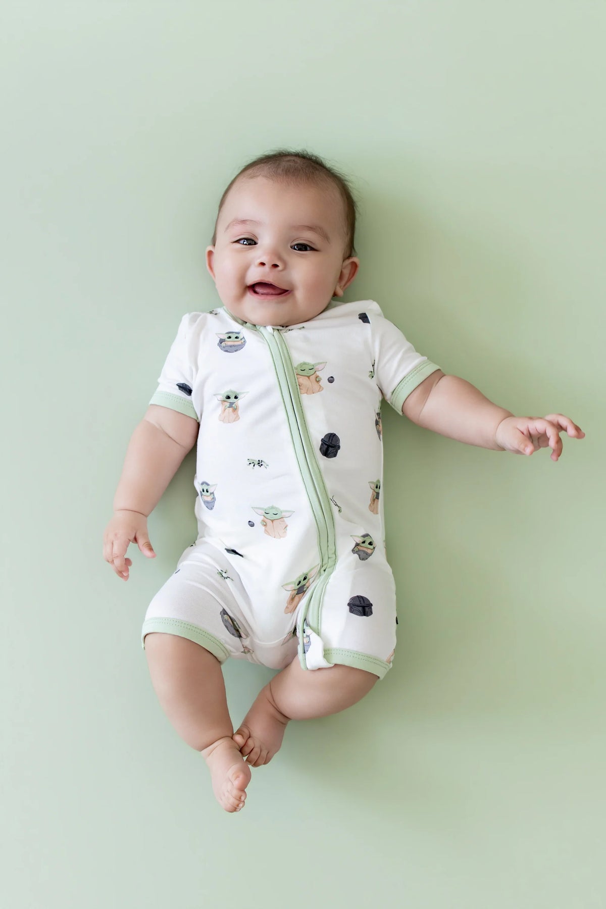 Zipper Shortall Romper