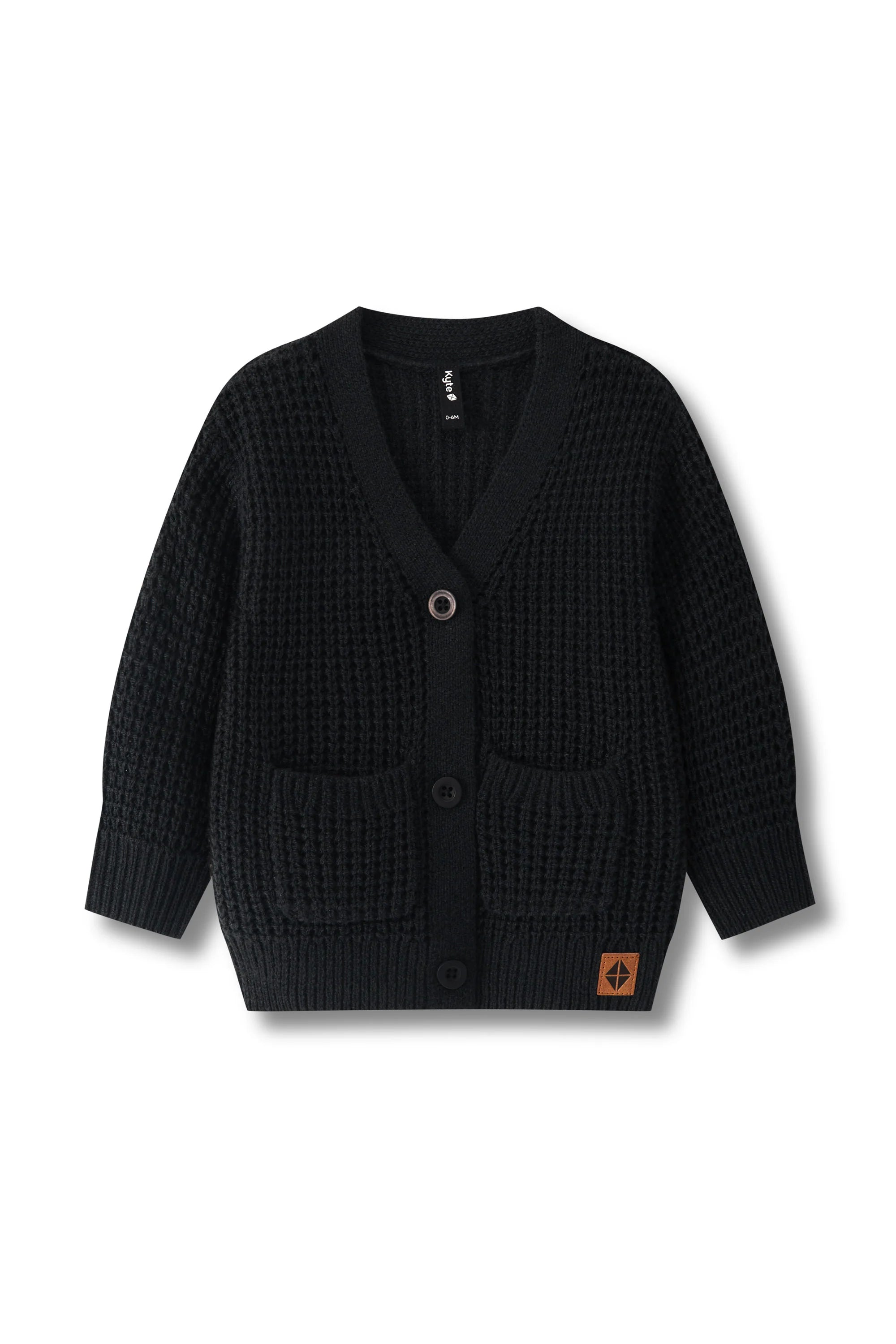 Chunky Knit Waffle Cardigan Secondary image