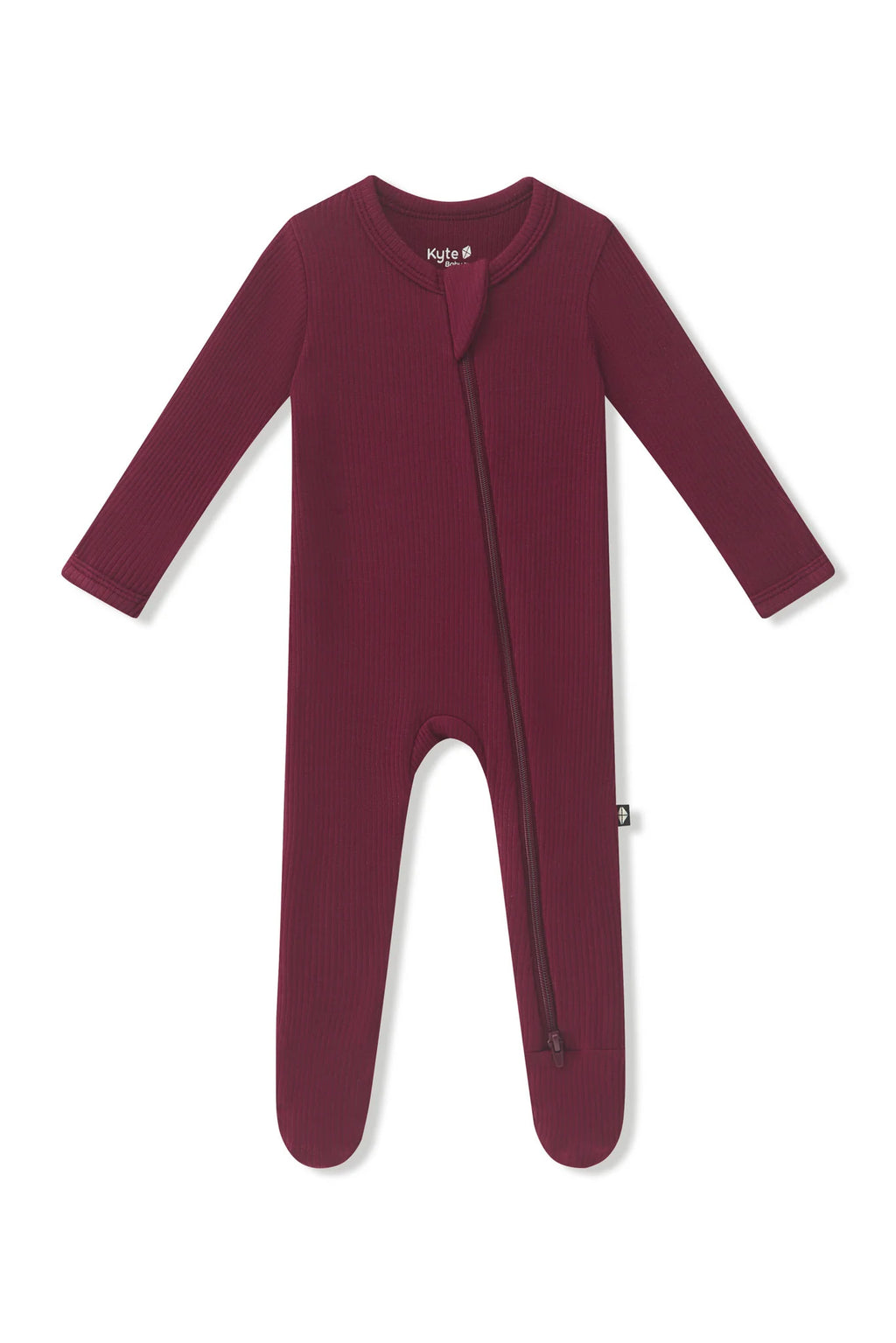 Ribbed Zipper Footie