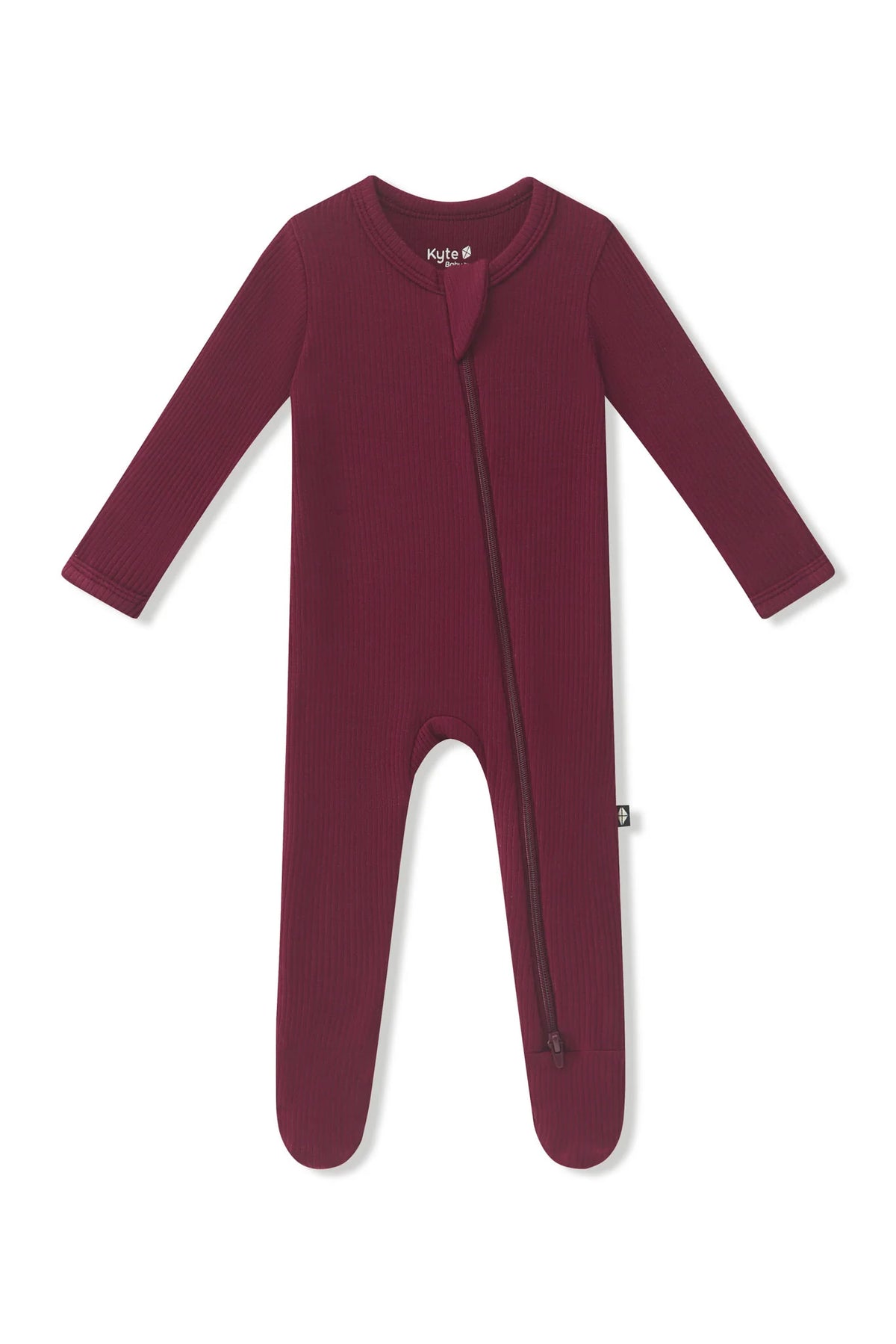 Ribbed Zipper Footie