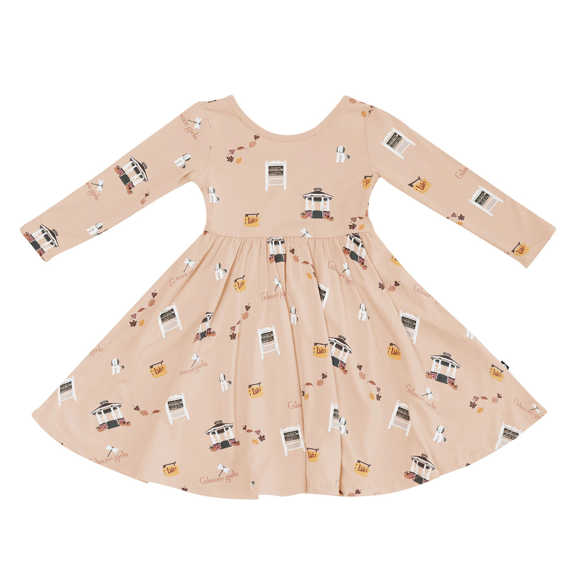 Long Sleeve Twirl Dress