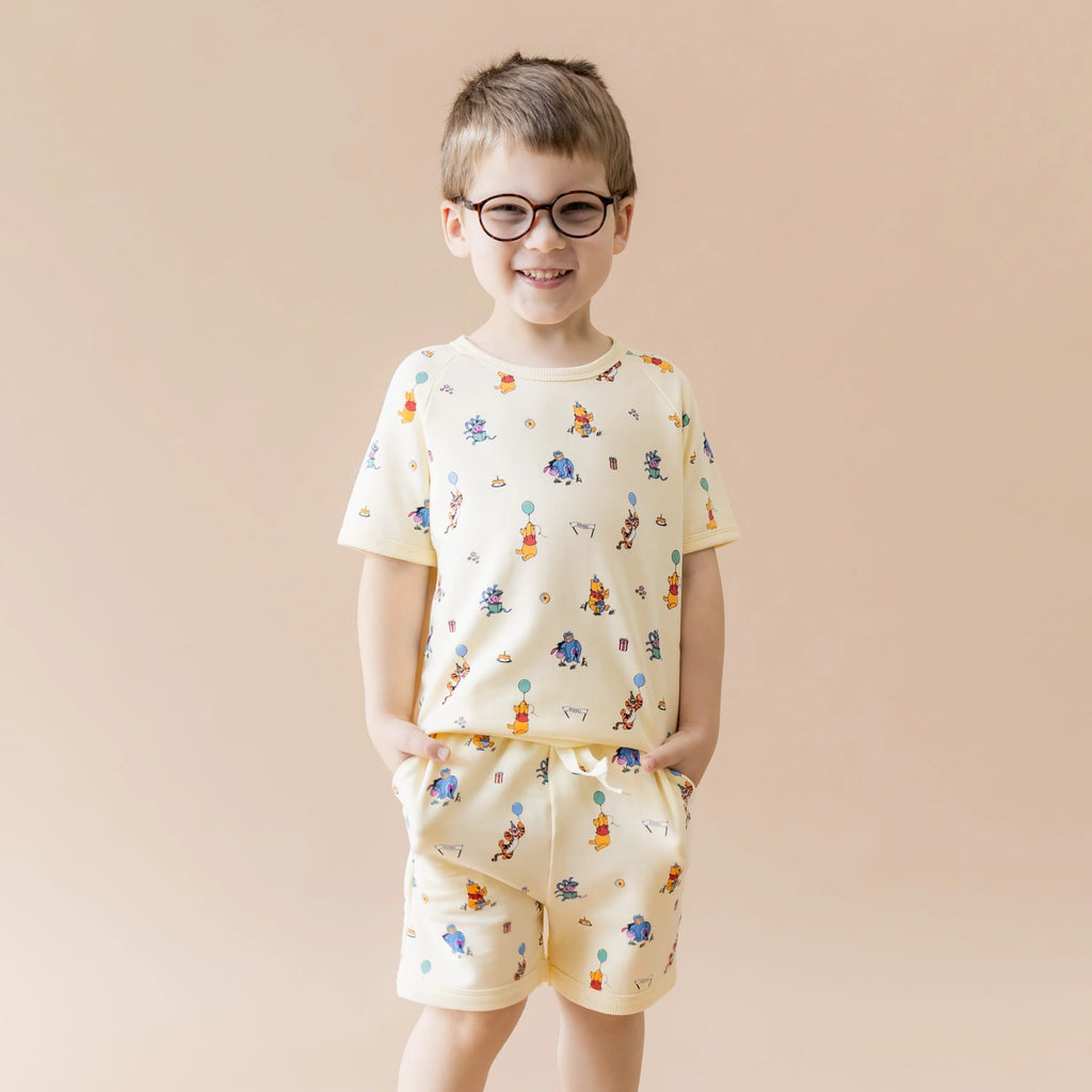 Short Sleeve Jogger Set